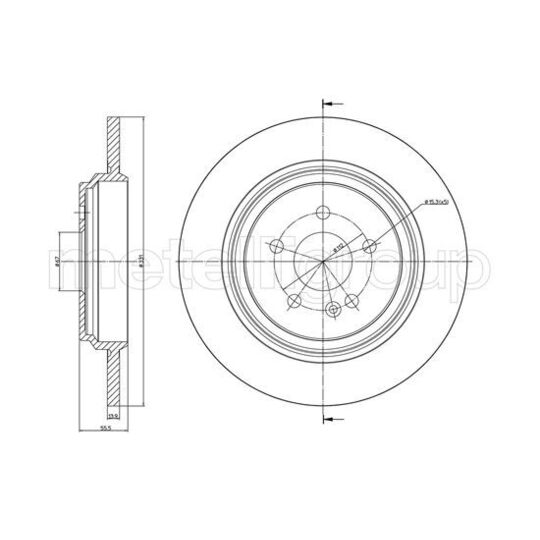 23-1015C - Brake Disc 