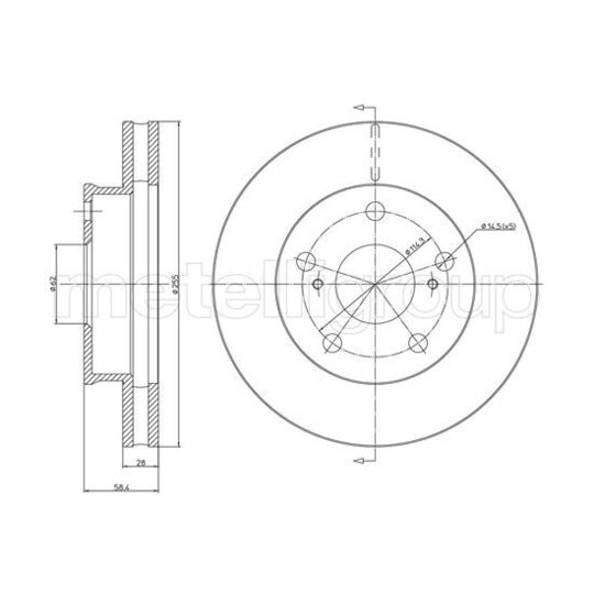 23-1481C - Brake Disc 
