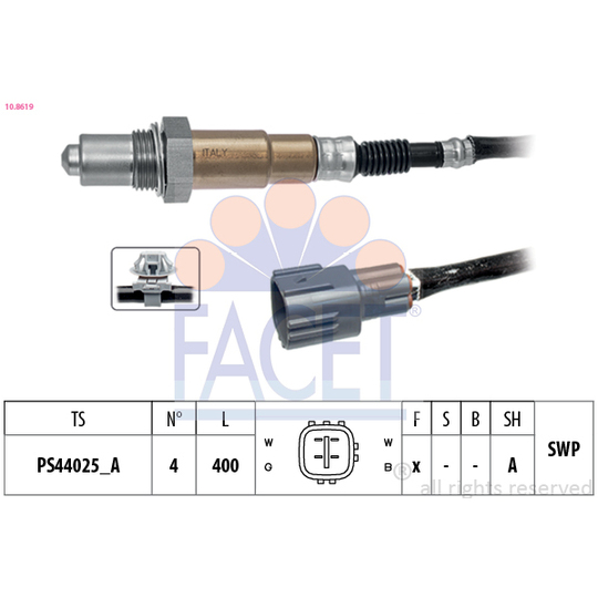 10.8619 - Lambda Sensor 