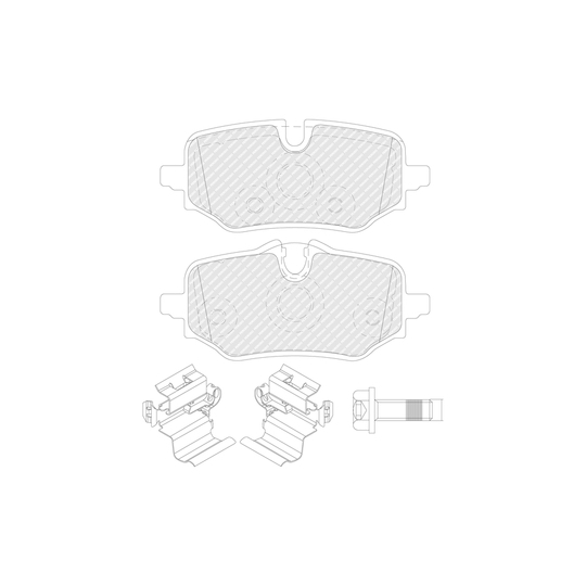 FDB5561 - Brake Pad Set, disc brake 