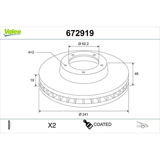 672919 - Brake Disc 