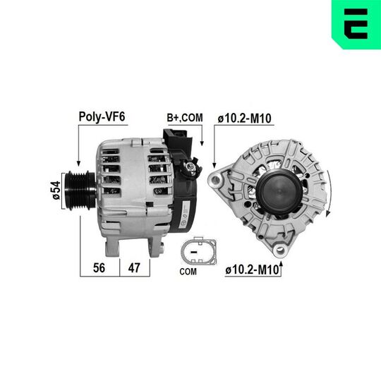 209718A - Alternator 