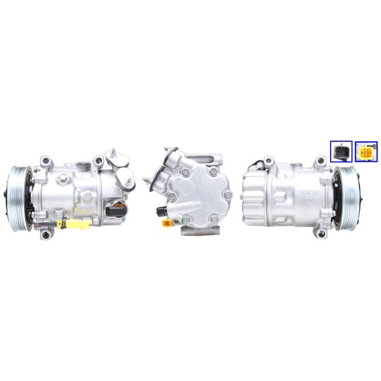 51-1001 - Compressor, air conditioning 