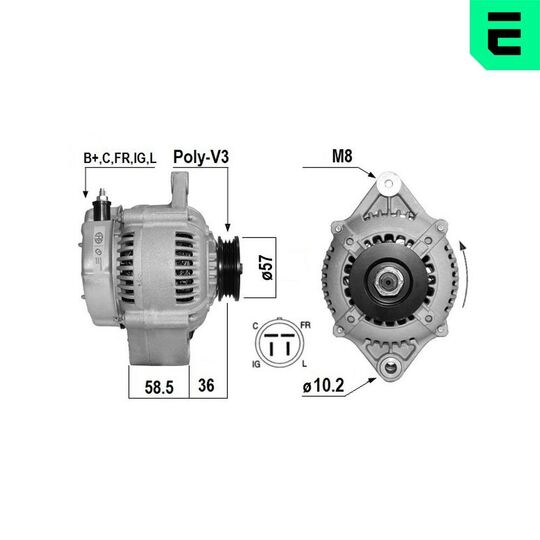 209685A - Alternator 