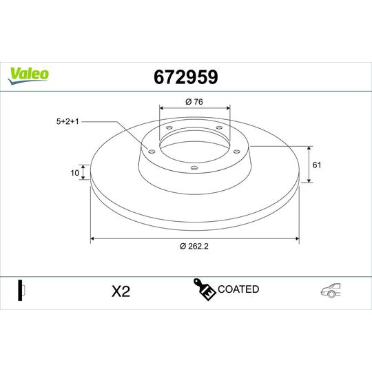 672959 - Brake Disc 