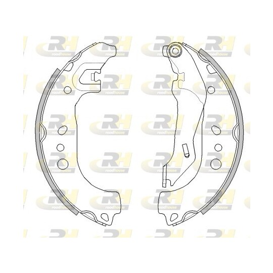 4445.00 - Brake Shoe 