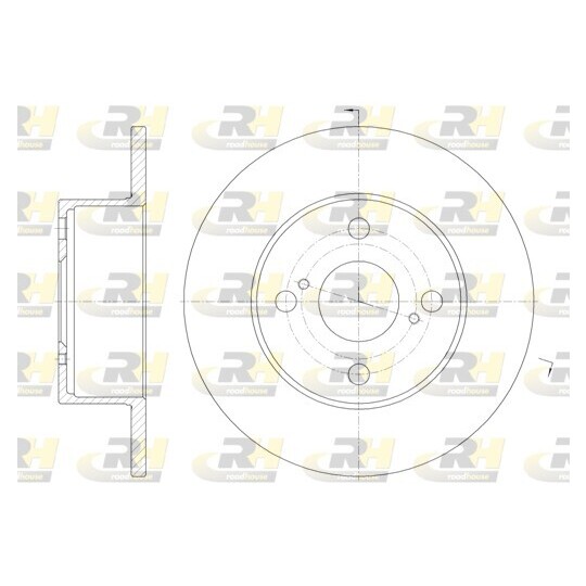 6871.00 - Brake Disc 