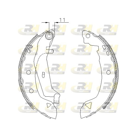 4182.02 - Brake Shoe 