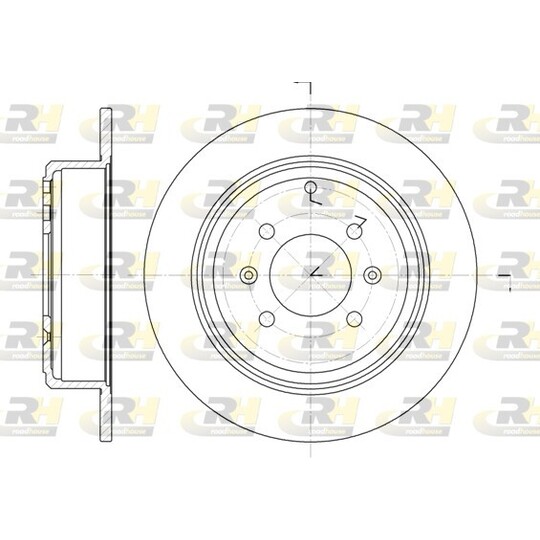 6498.00 - Brake Disc 