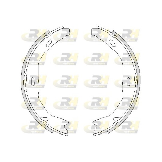 4751.00 - Brake Shoe, parking brake 