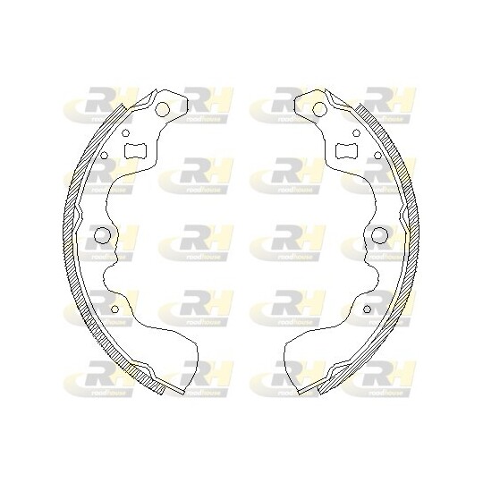 4132.00 - Brake Shoe 