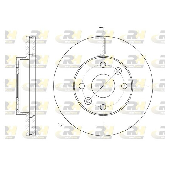 61116.10 - Brake Disc 