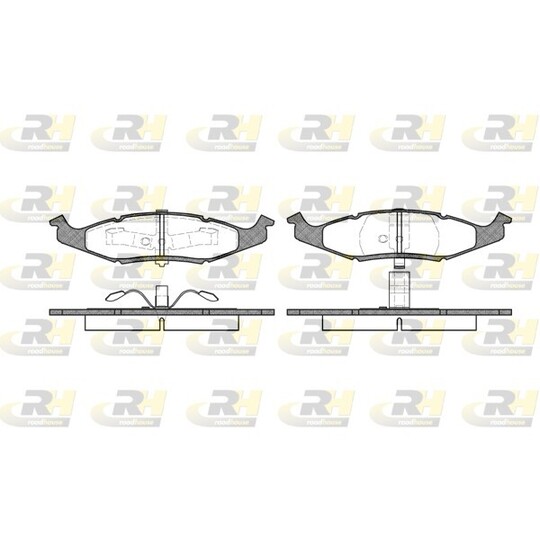 2477.00 - Brake Pad Set, disc brake 