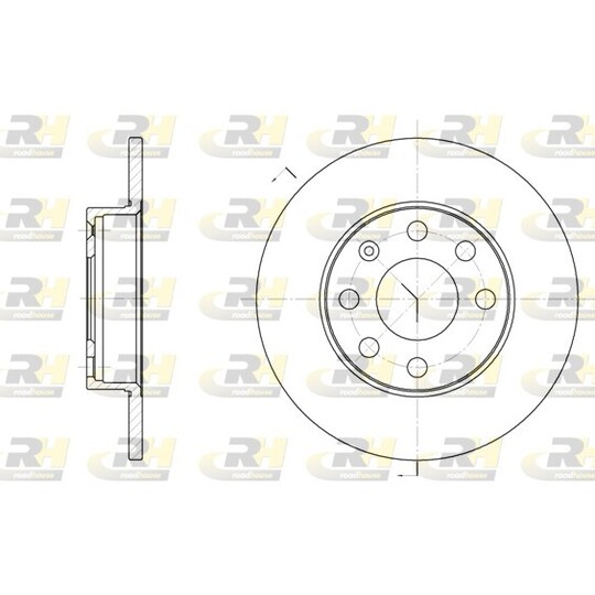 6057.00 - Brake Disc 