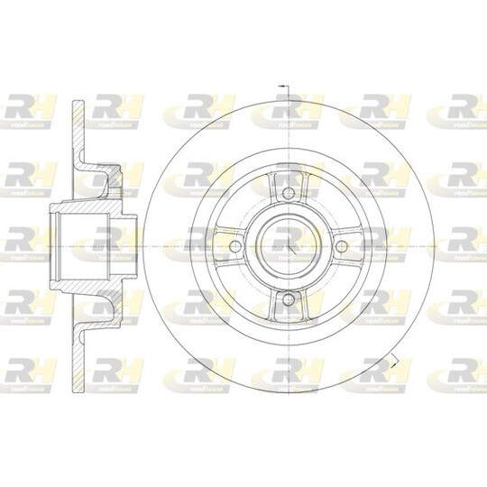 6698.00 - Brake Disc 