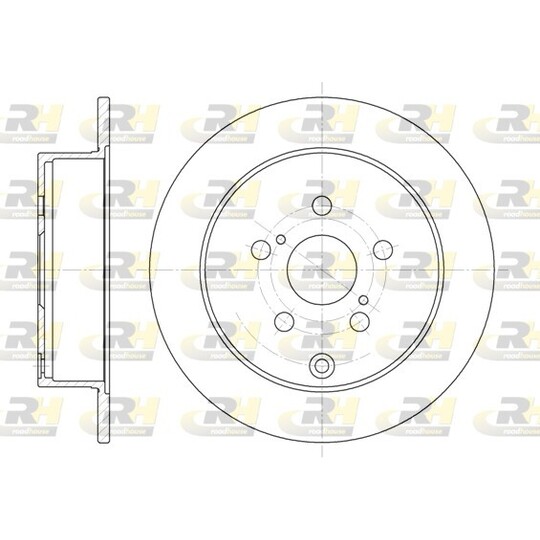 61168.00 - Brake Disc 