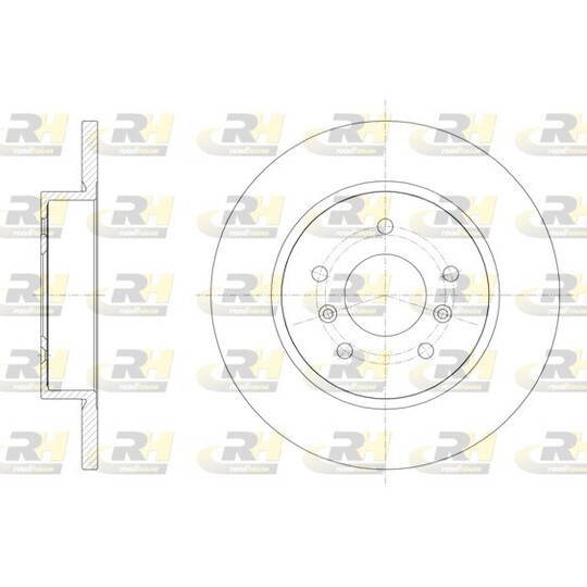 61582.00 - Brake Disc 