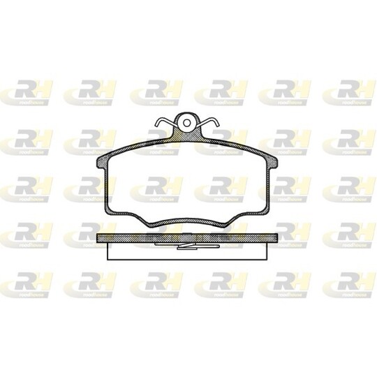 2046.20 - Brake Pad Set, disc brake 