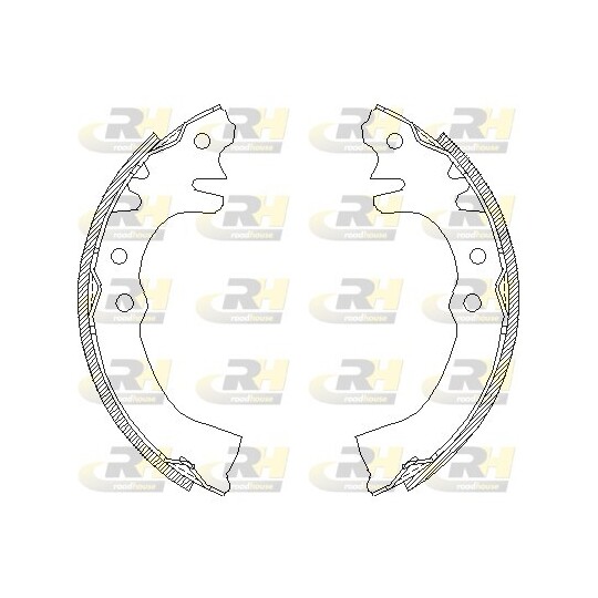 4155.00 - Brake Shoe 