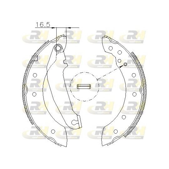 4199.00 - Brake Shoe 