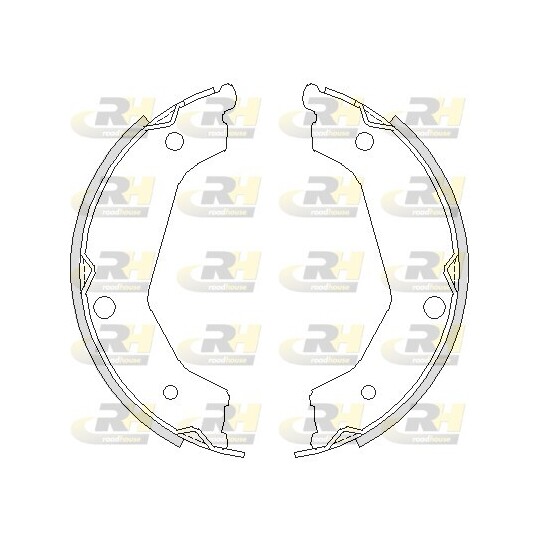 4732.00 - Brake Shoe, parking brake 