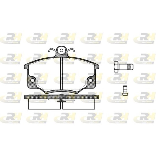 2146.44 - Brake Pad Set, disc brake 