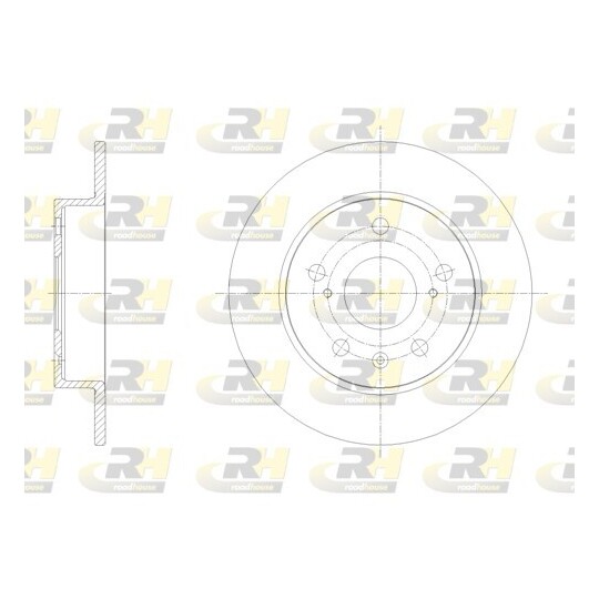 61666.00 - Brake Disc 