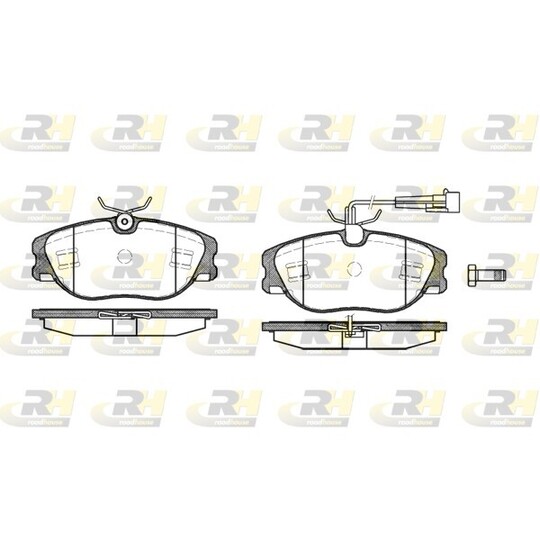 2305.72 - Brake Pad Set, disc brake 