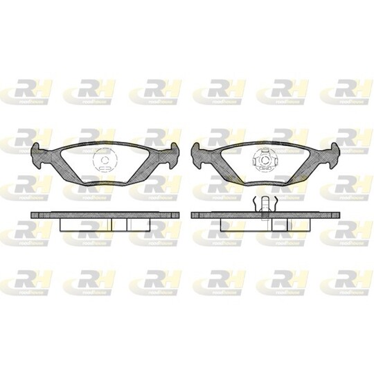 2155.20 - Brake Pad Set, disc brake 