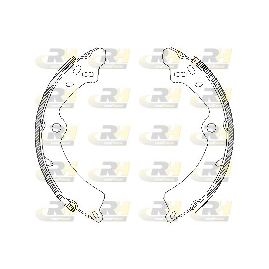 4349.00 - Brake Shoe 