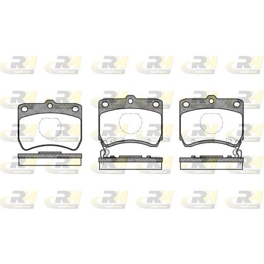 2271.02 - Brake Pad Set, disc brake 