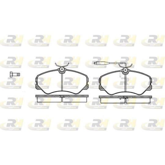 2261.02 - Brake Pad Set, disc brake 