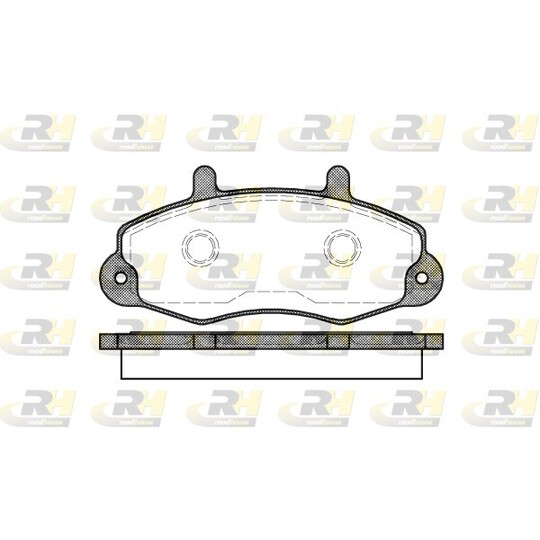 2391.00 - Brake Pad Set, disc brake 