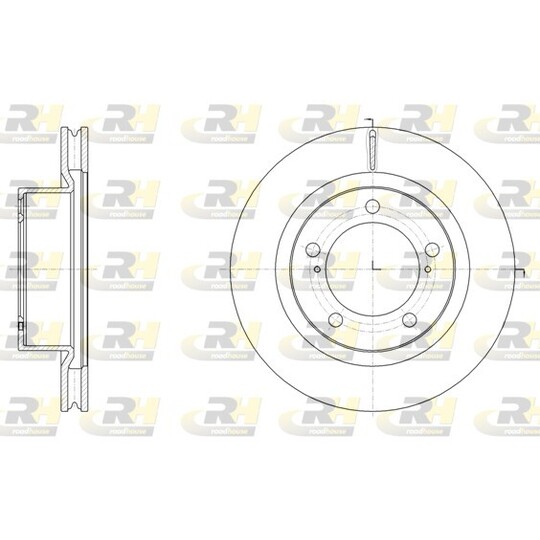 61517.10 - Brake Disc 