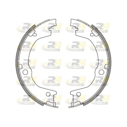 4644.00 - Brake Shoe, parking brake 