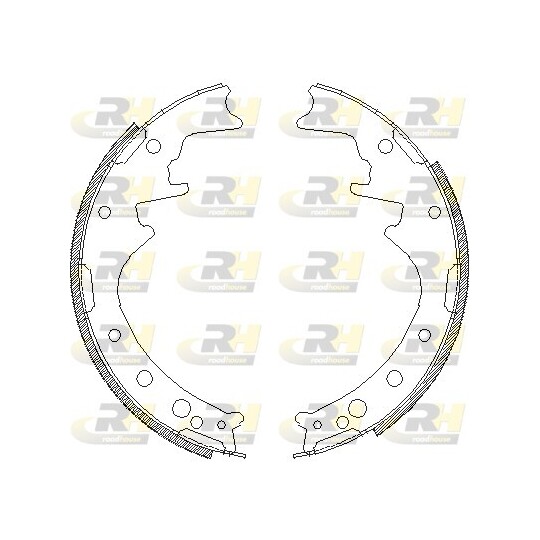 4342.00 - Brake Shoe 