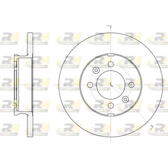 6104.00 - Brake Disc 
