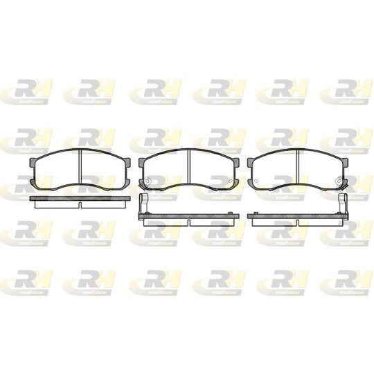 2313.02 - Brake Pad Set, disc brake 