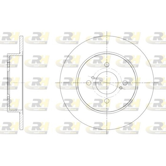 61537.00 - Brake Disc 