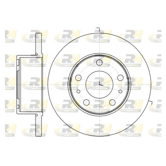 61008.00 - Brake Disc 