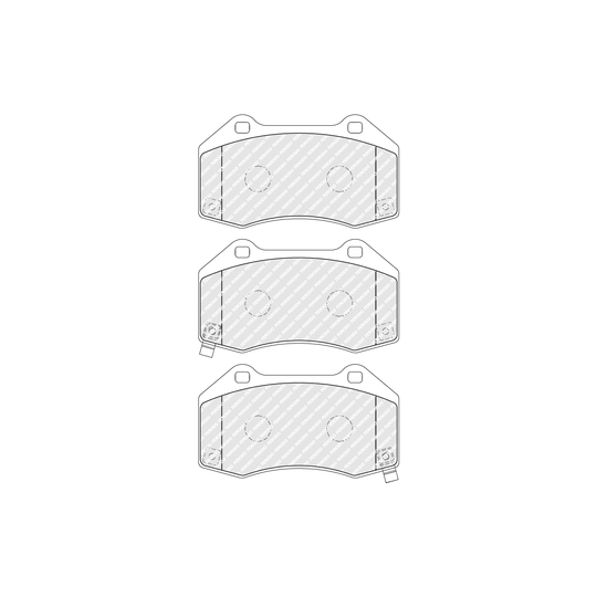 FDB5382 - Brake Pad Set, disc brake 