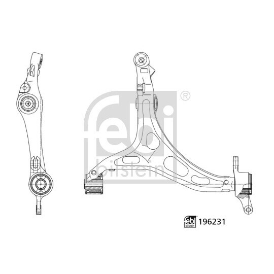196231 - Track Control Arm 