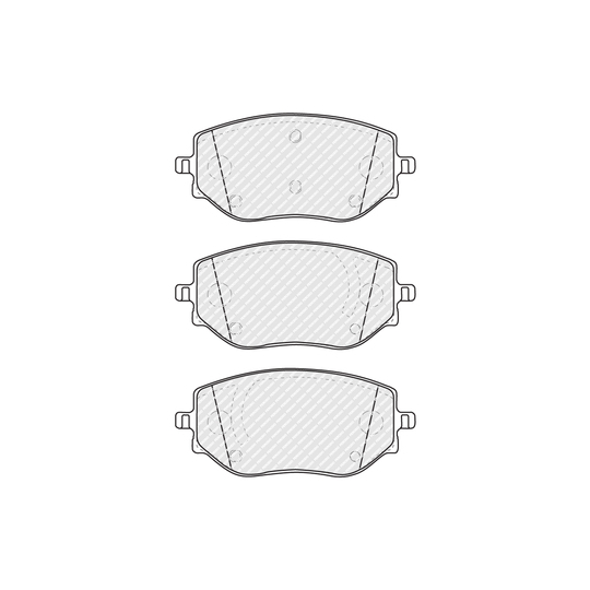 FDB5192 - Brake Pad Set, disc brake 
