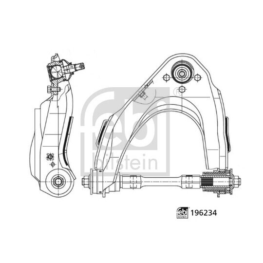 196234 - Track Control Arm 
