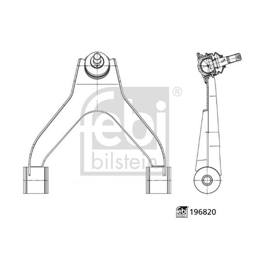 196820 - Track Control Arm 