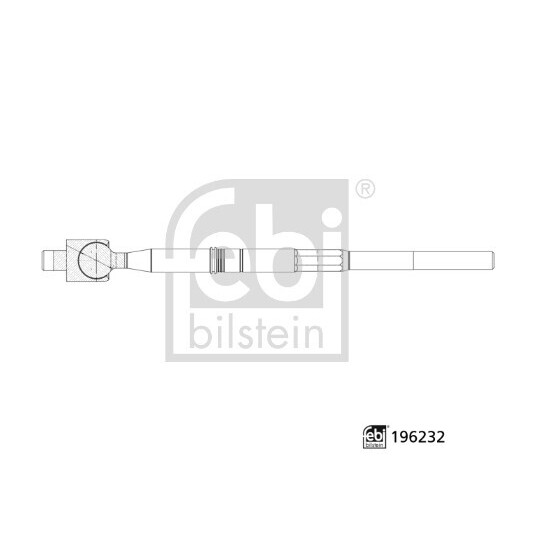 196232 - Tie Rod Axle Joint 
