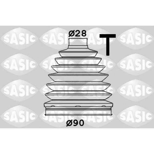 1900056 - Bellow Set, drive shaft 
