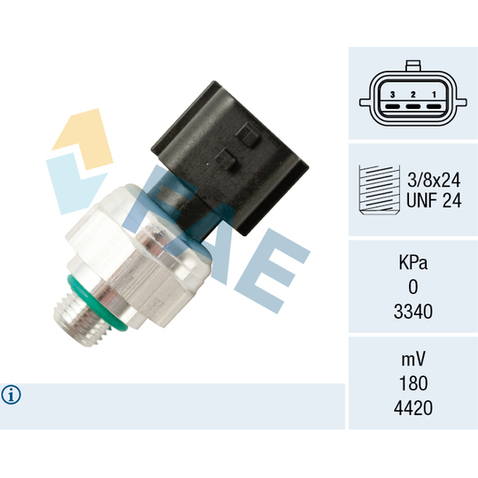 15817 - Pressure Switch, air conditioning 