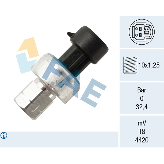 15802 - Pressure Switch, air conditioning 