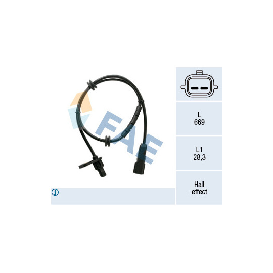 78532 - Sensor, wheel speed 